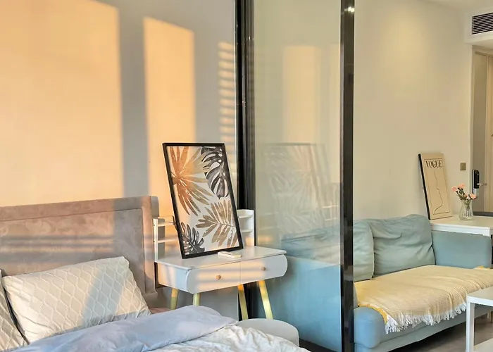 公寓 Luxury 1br Retreat For Couples & Nomads 曼谷