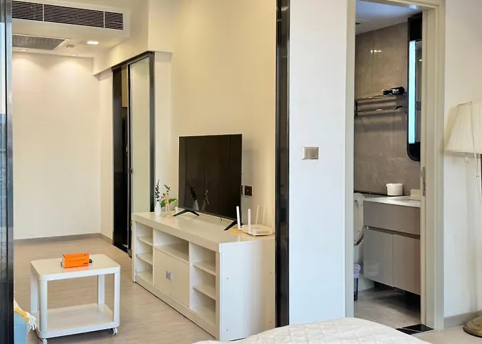 公寓 Luxury 1br Retreat For Couples & Nomads 曼谷