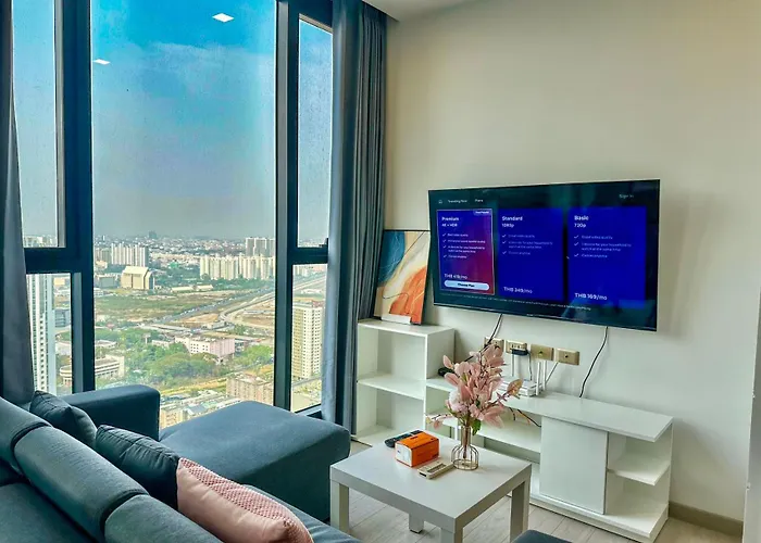 Luxury 1br Retreat For Couples & Nomads 公寓 曼谷